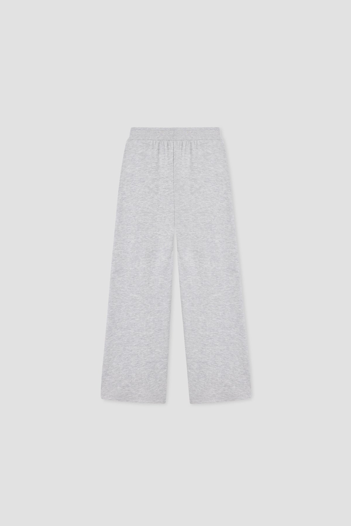 Girl Grey Melange Tracksuit Set
