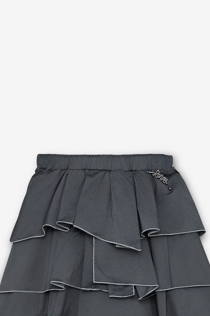 Girl Grey Skirt