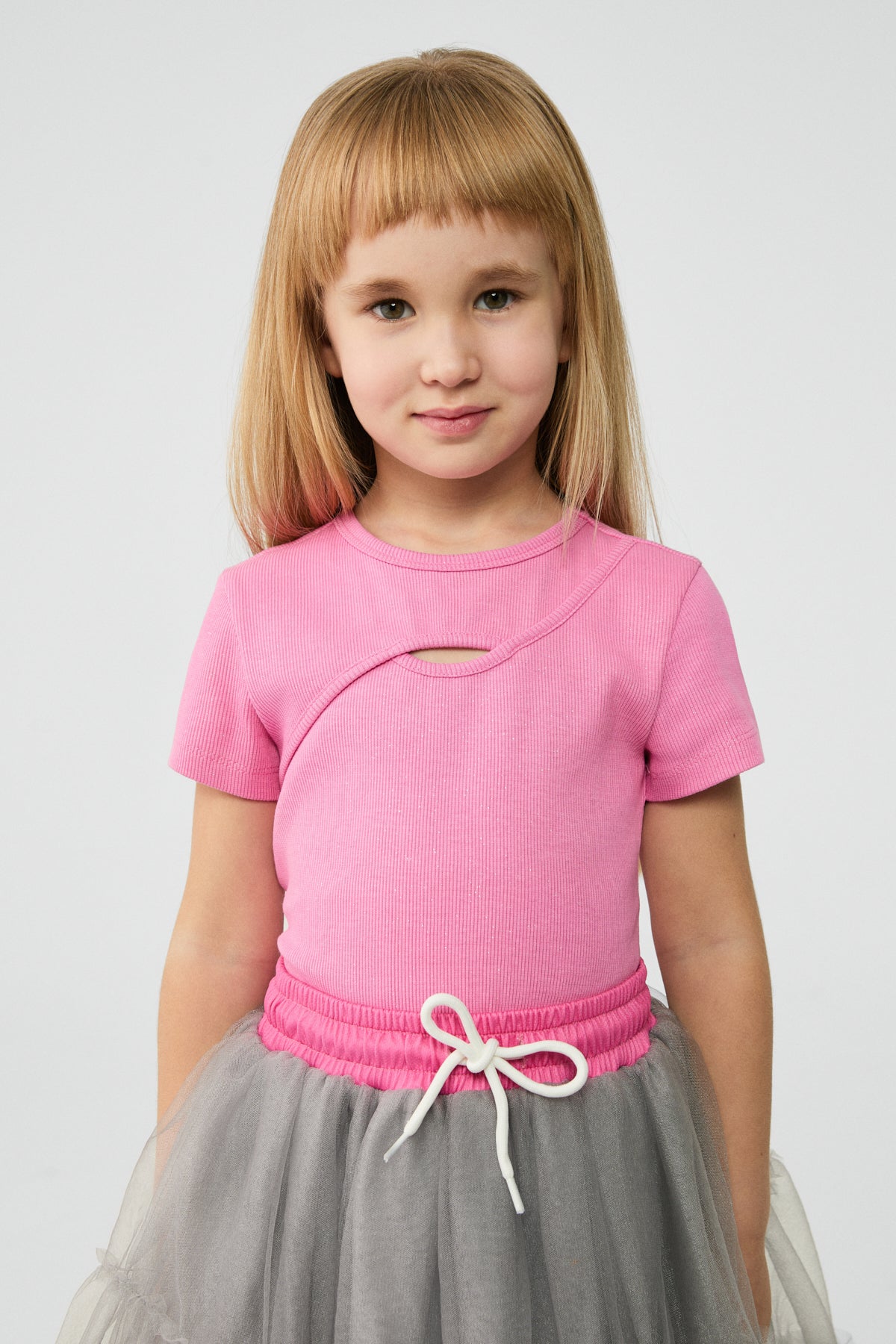 Girl Grey Skirt
