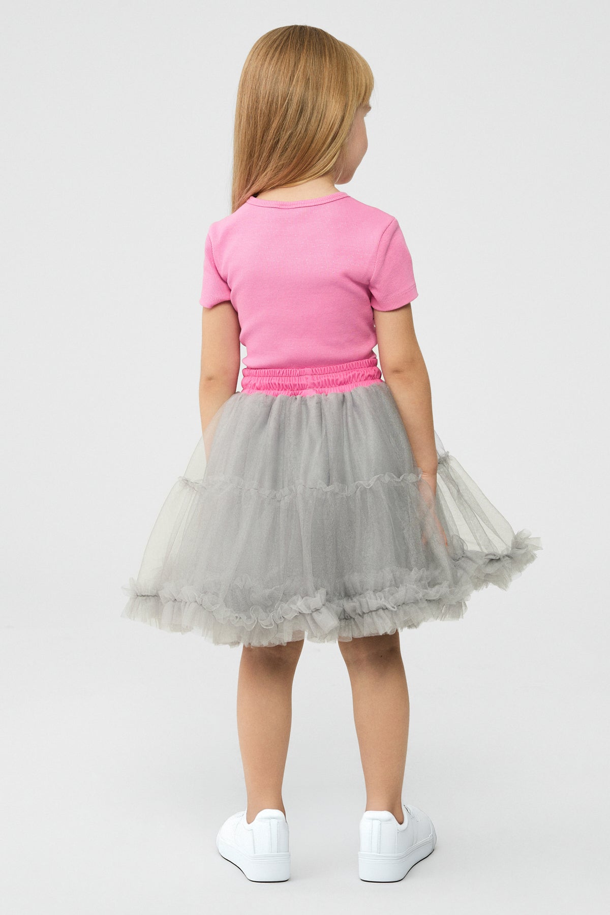 Girl Grey Skirt