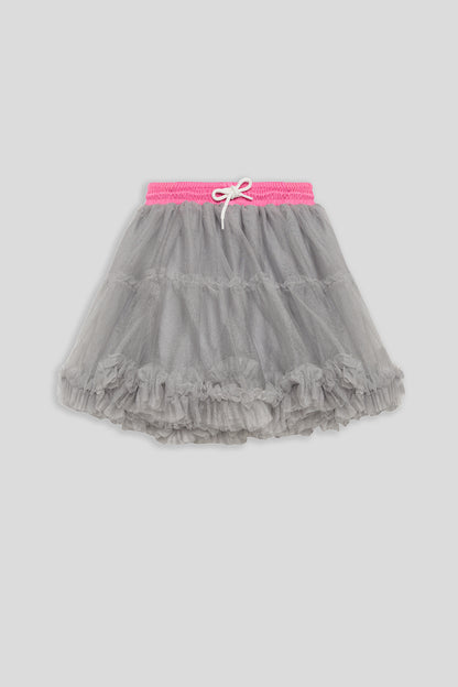Girl Grey Skirt