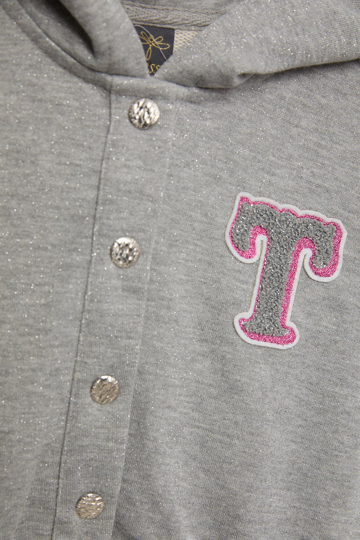 Girl Grey Tracksuit Top