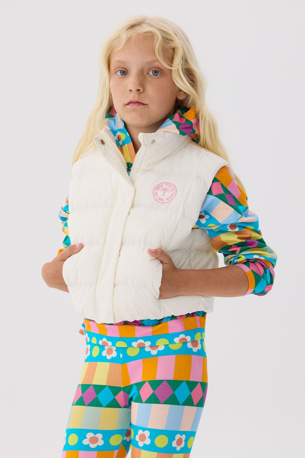Girl Grey Vest - BgStore