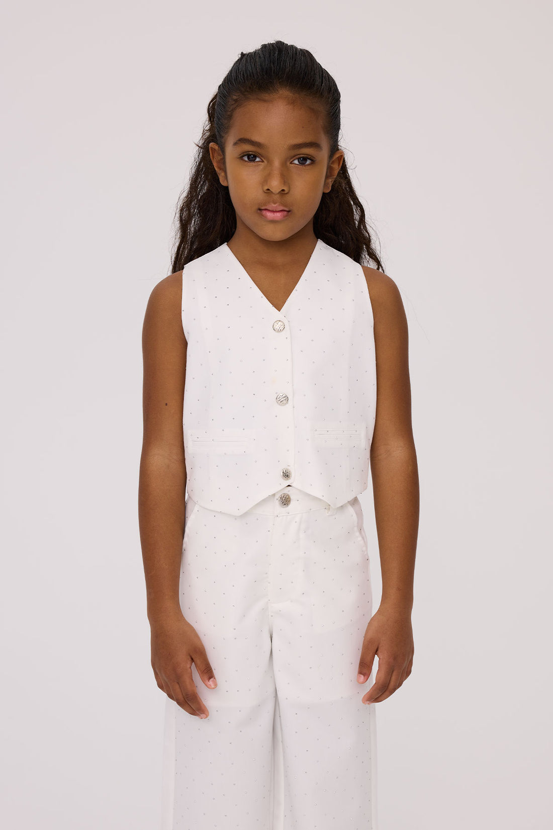 Girl Grey Vest