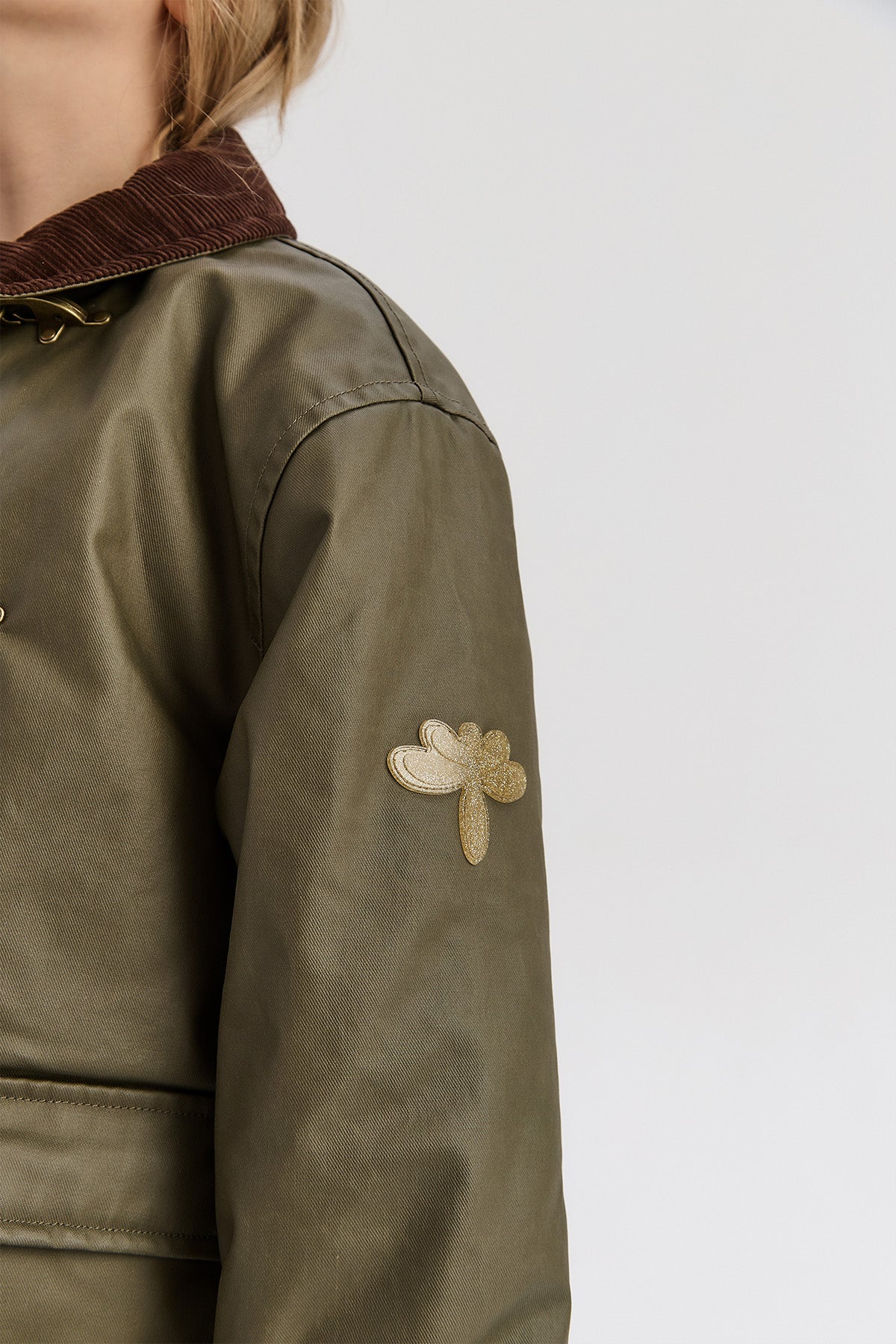 Girl Khaki Coat