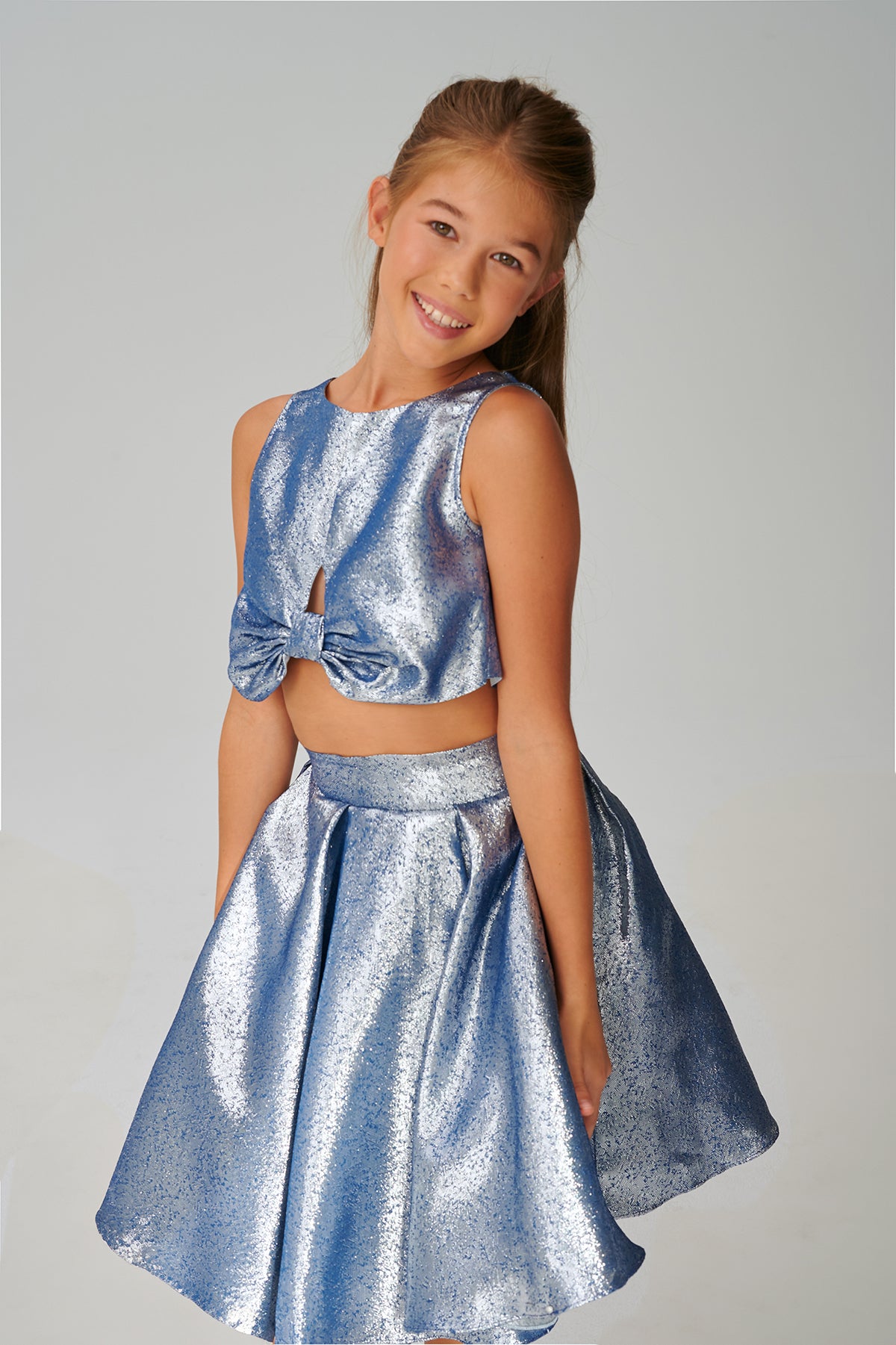 Girl Navy Blue Dress