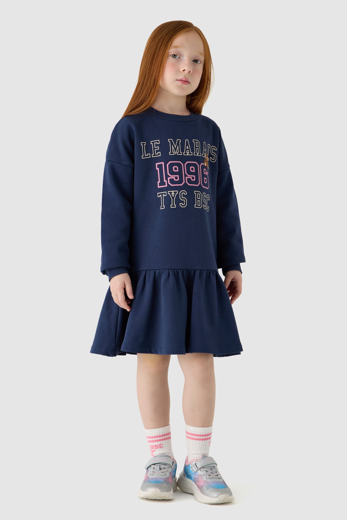 Girl Navy Blue Dress