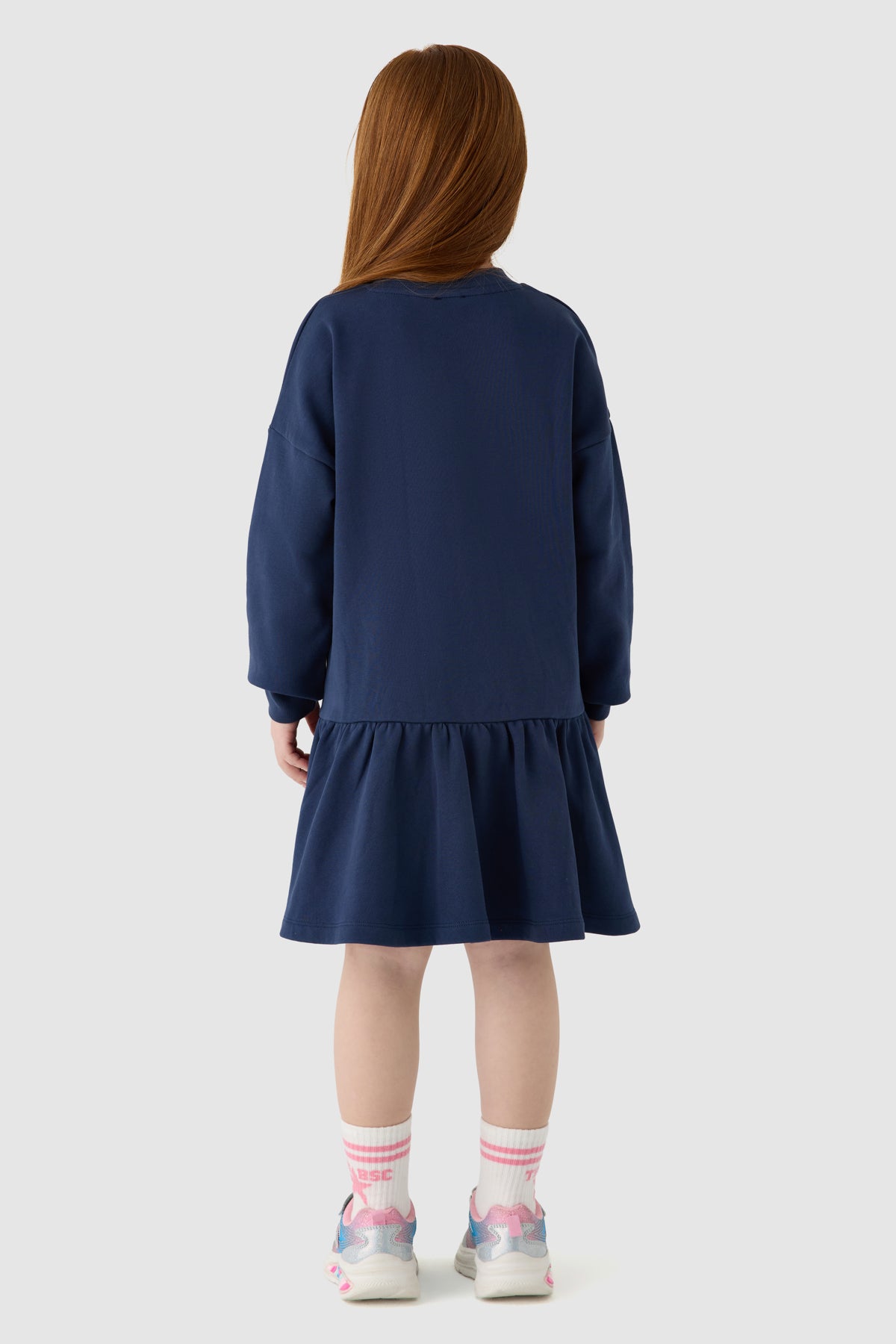 Girl Navy Blue Dress