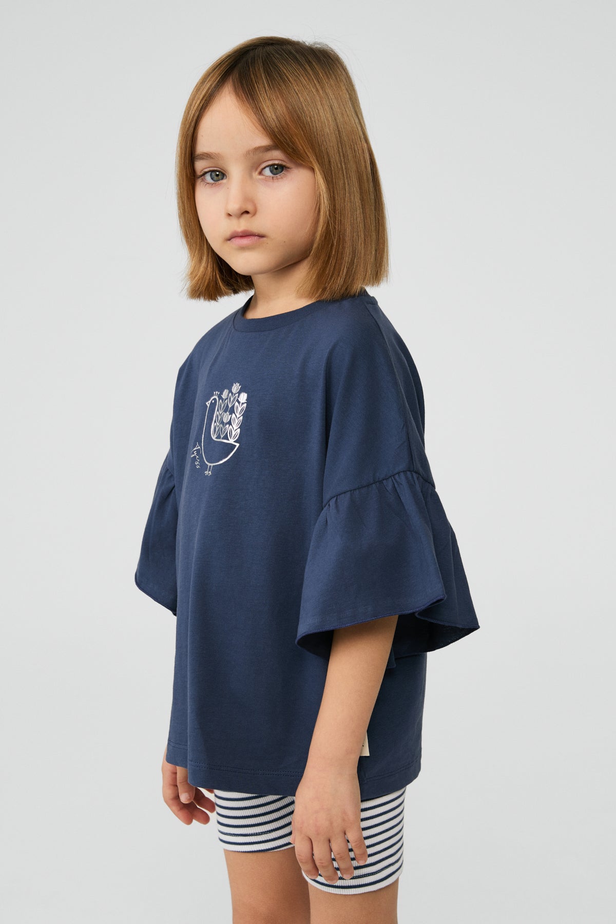 Girl Navy Blue Set