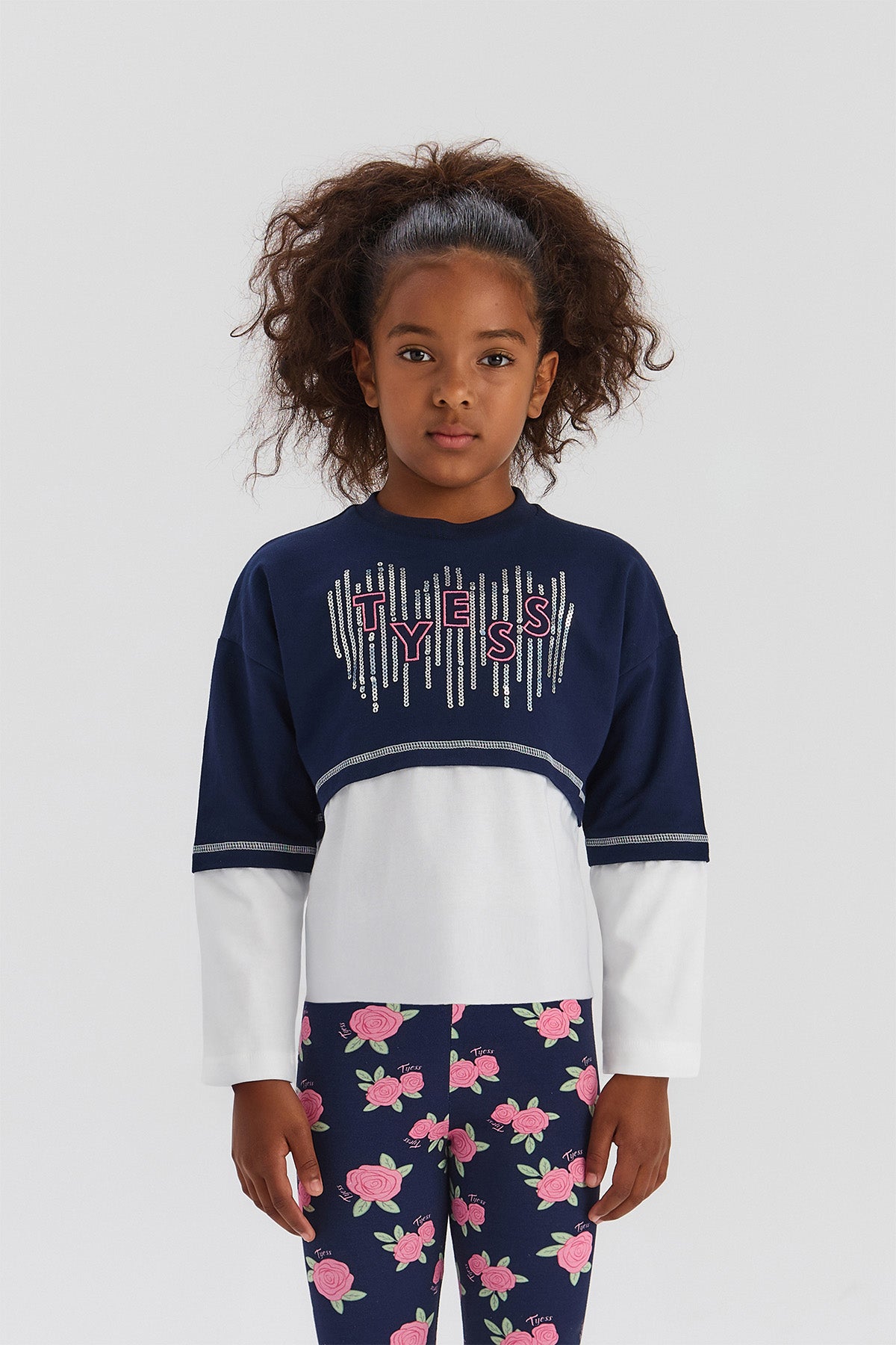 Girl Navy Blue Sweatshirt