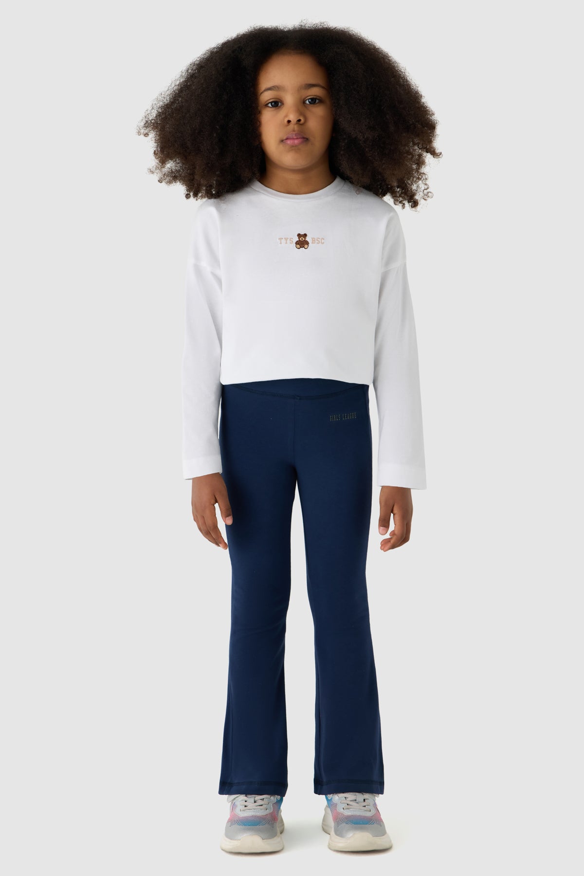Girl Navy Blue Tights