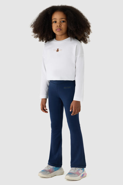 Girl Navy Blue Tights