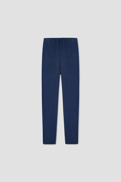 Girl Navy Blue Tights Suit