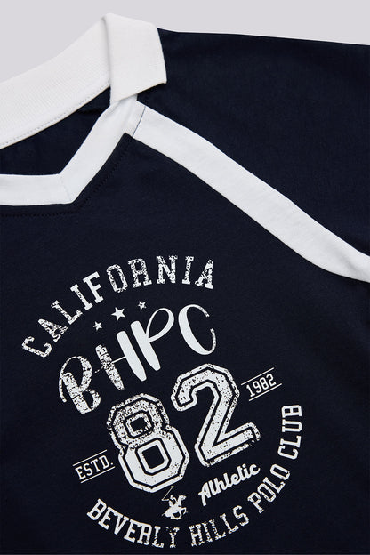 Girl Navy Blue Tshirt