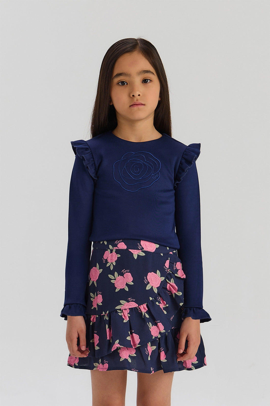 Girl Navy Blue Tshirt