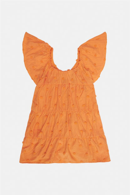 Girl Orange Dress - BgStore