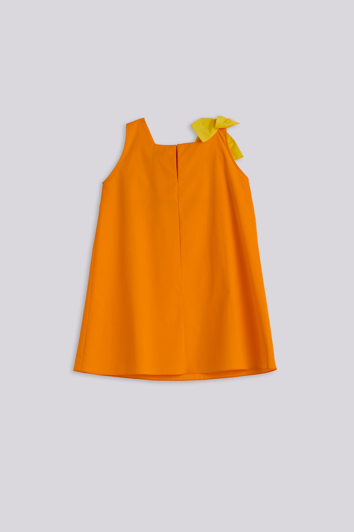 Girl Orange Dress