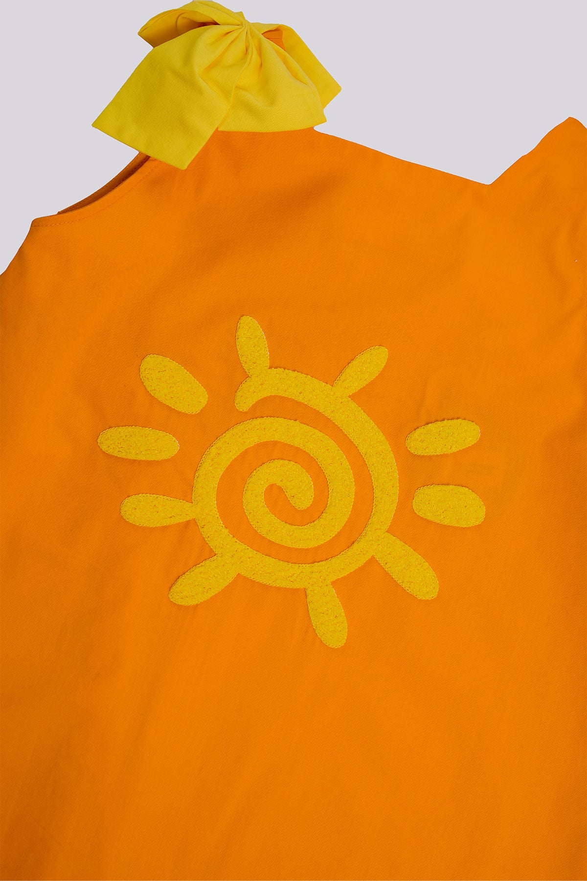 Girl Orange Dress