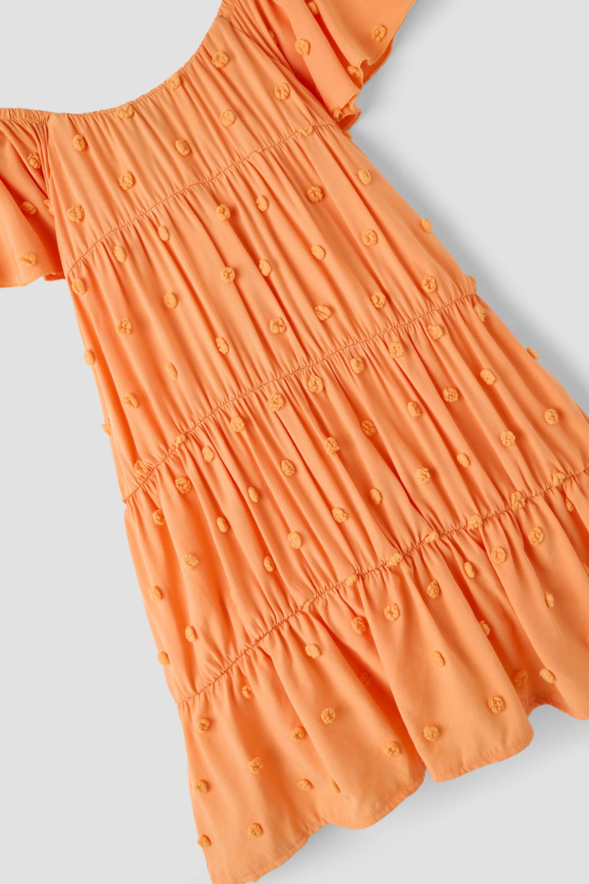 Girl Orange Dress