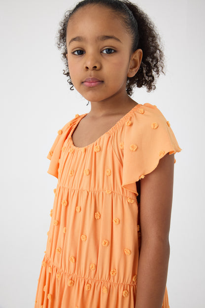 Girl Orange Dress