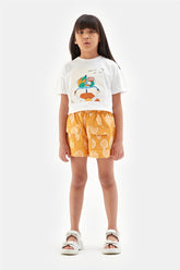 Girl Orange Shorts - BgStore