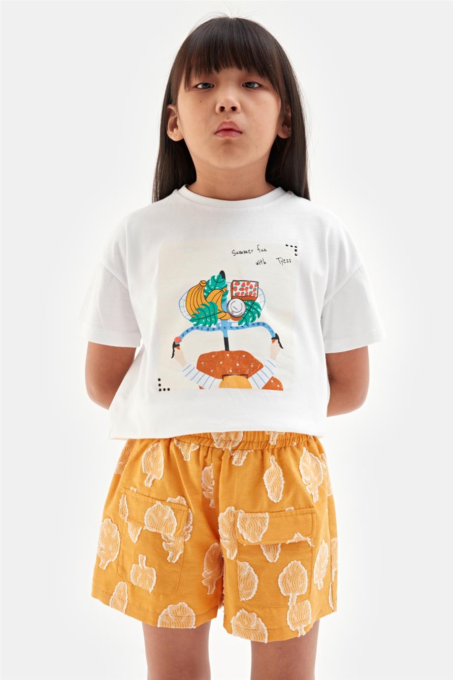 Girl Orange Shorts - BgStore