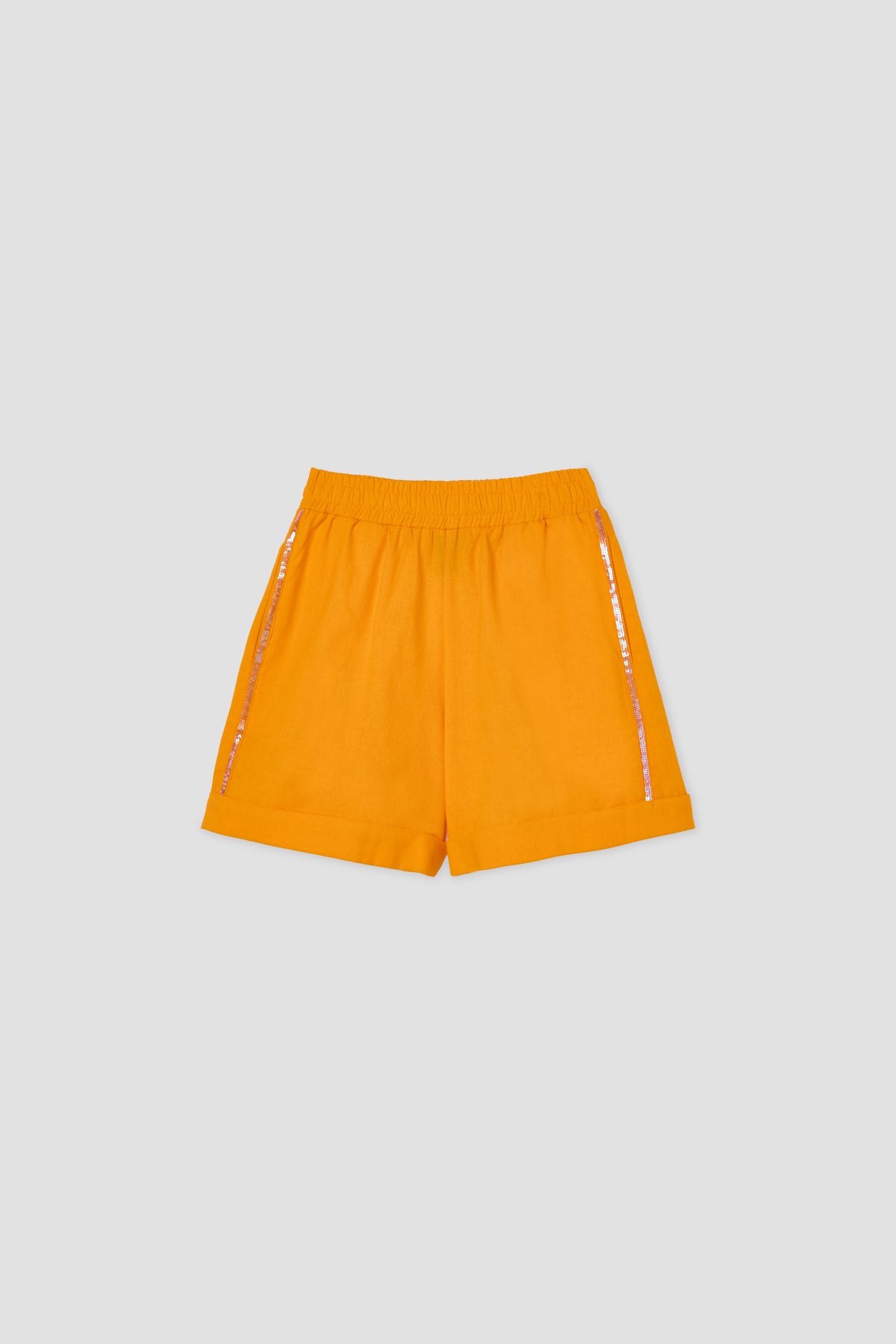 Girl Orange Shorts