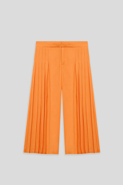 Girl Orange Trousers