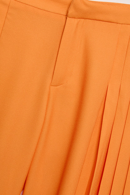 Girl Orange Trousers