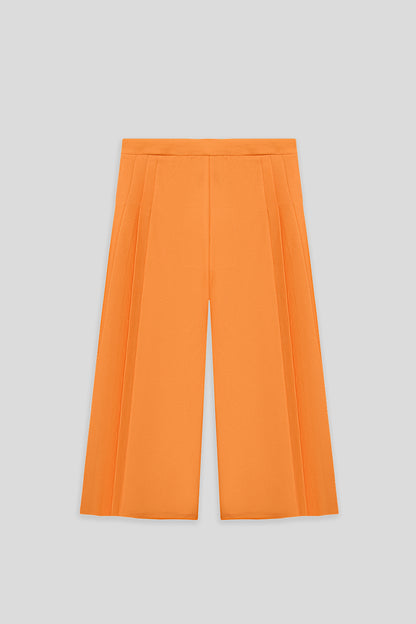 Girl Orange Trousers
