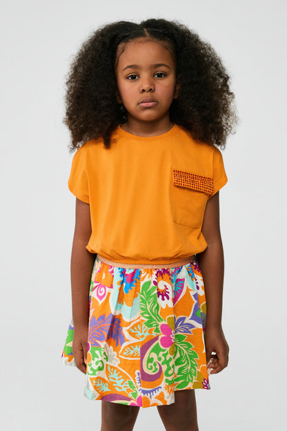 Girl Orange Tshirt