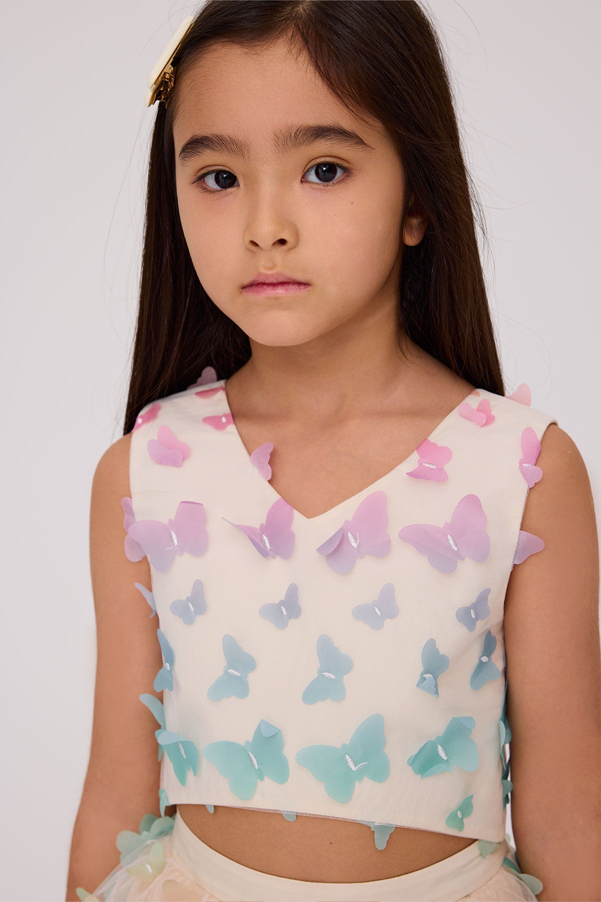 Girl Patterned Blouse