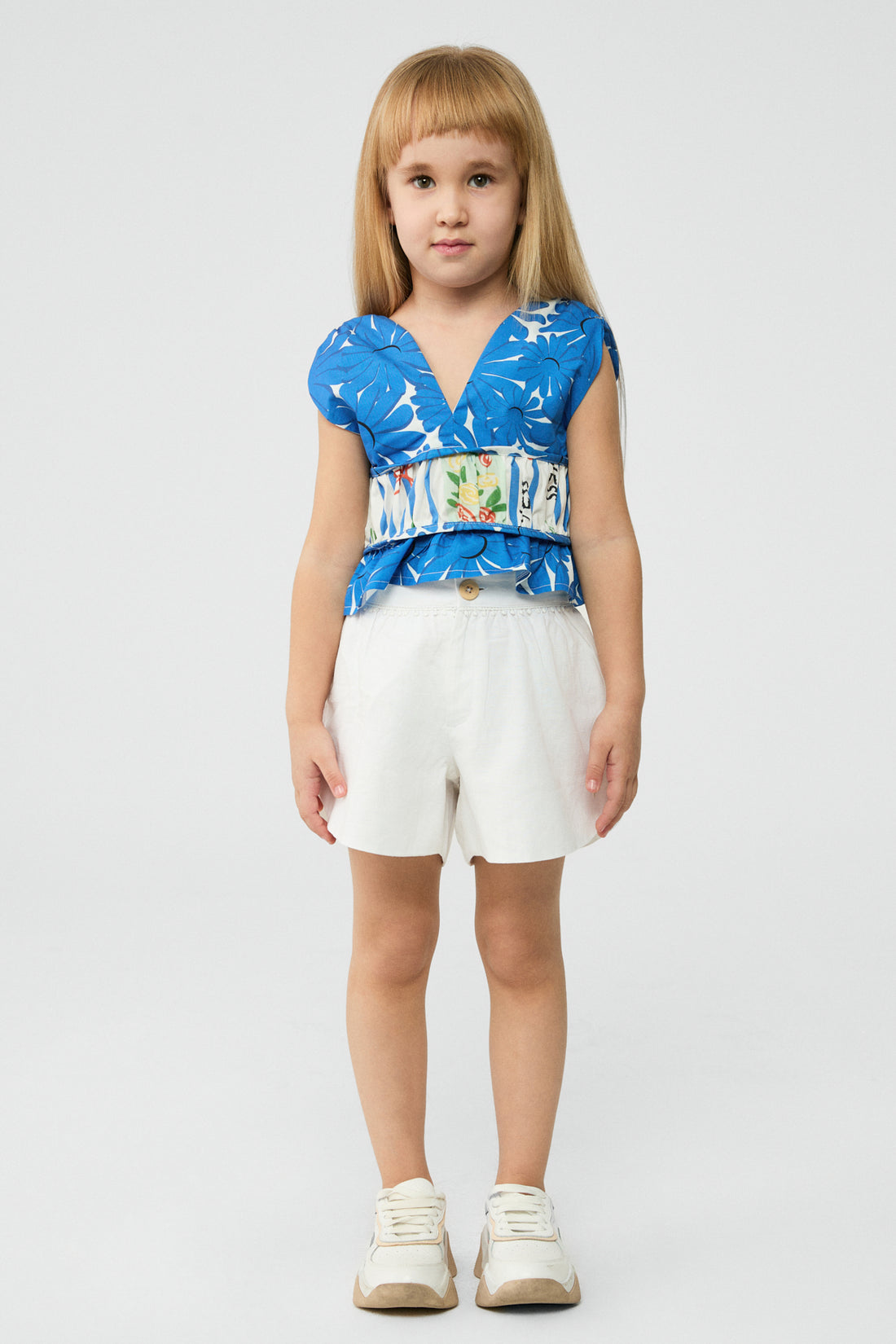 Girl Patterned Blouse