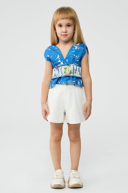 Girl Patterned Blouse