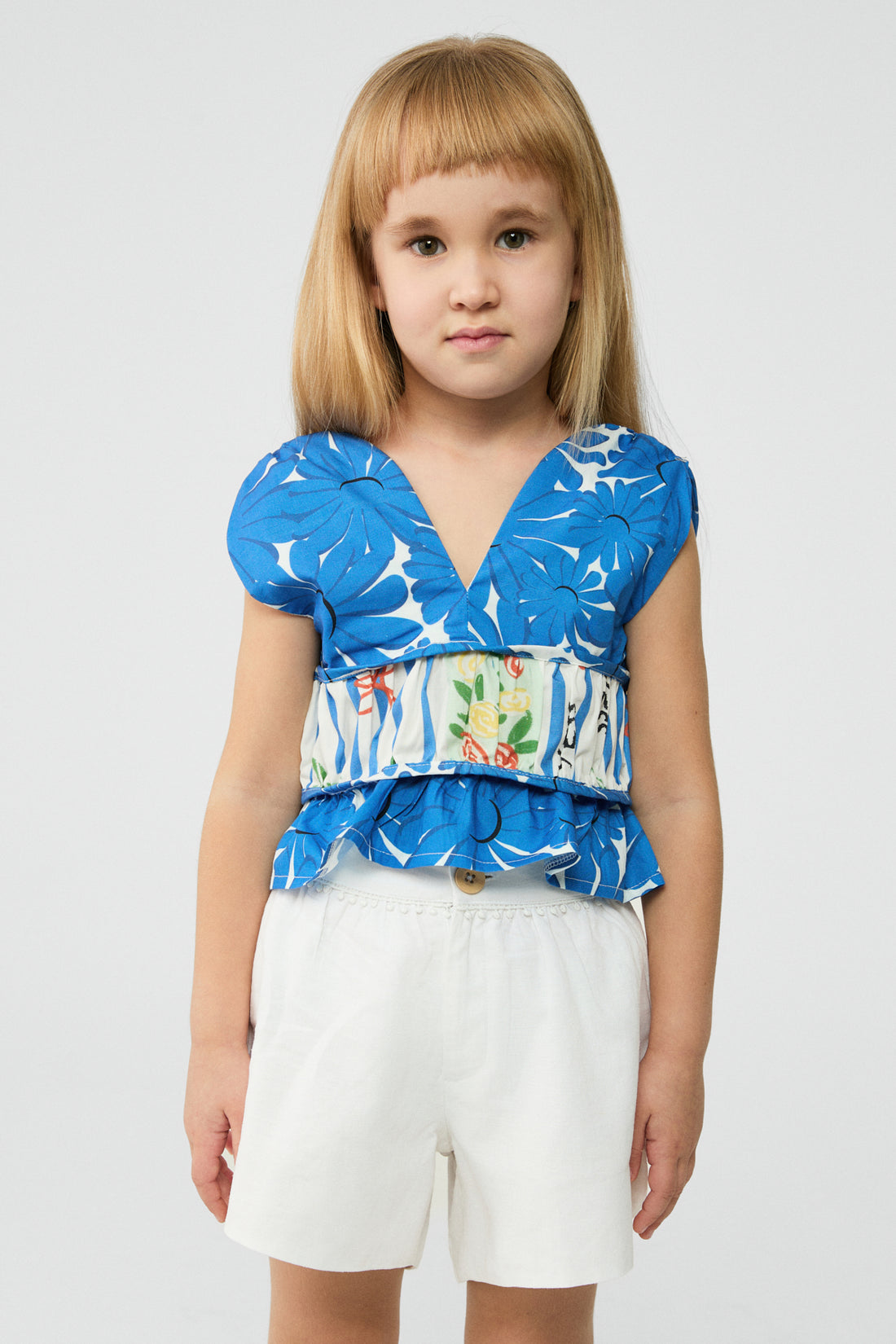 Girl Patterned Blouse