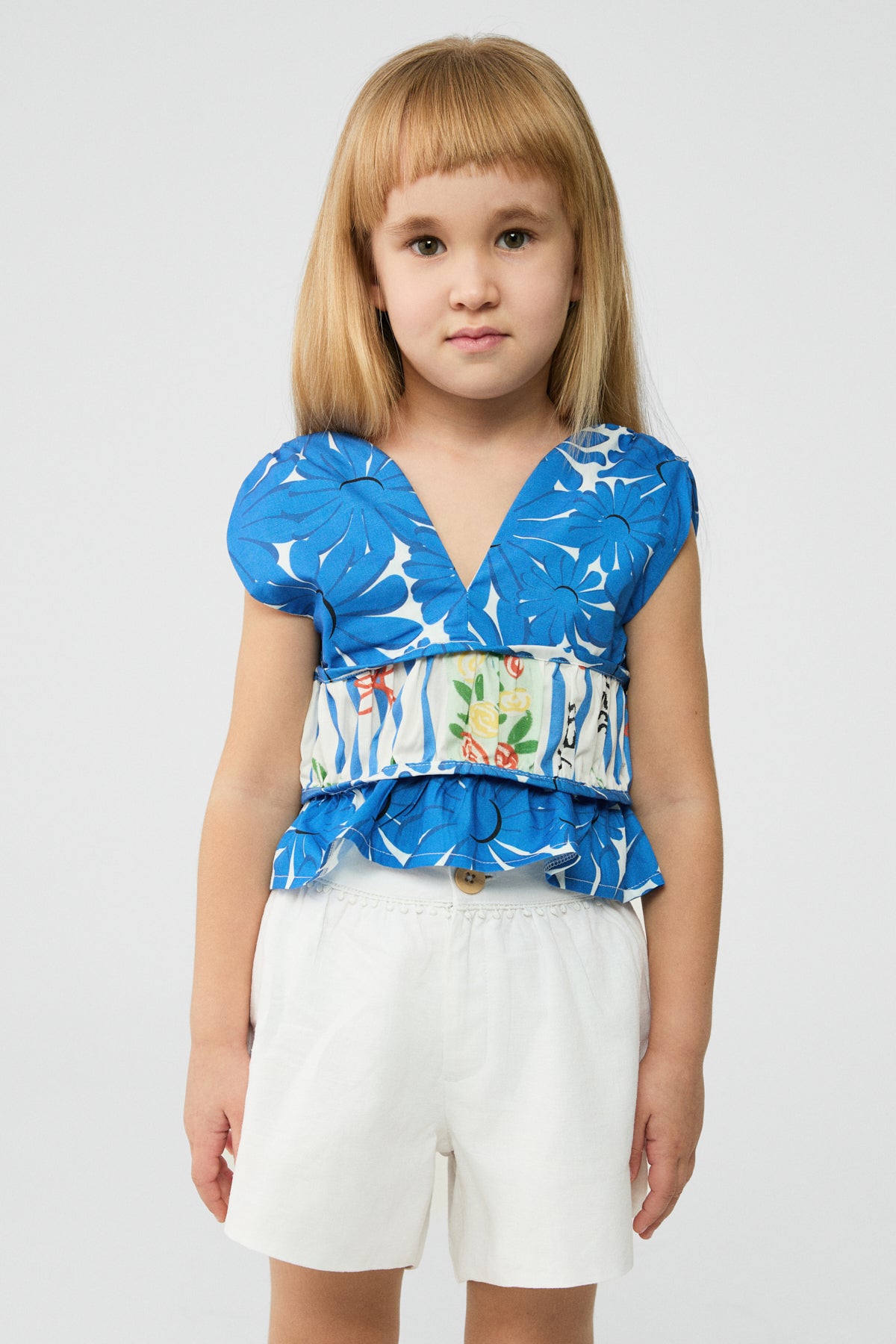 Girl Patterned Blouse