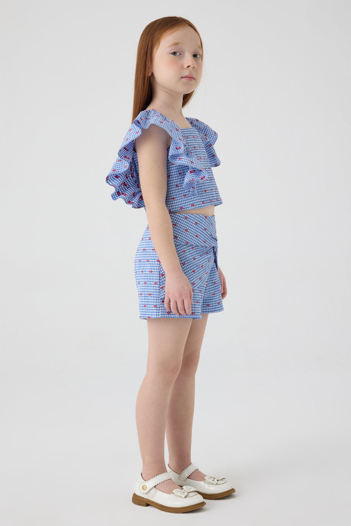 Girl Patterned Blouse