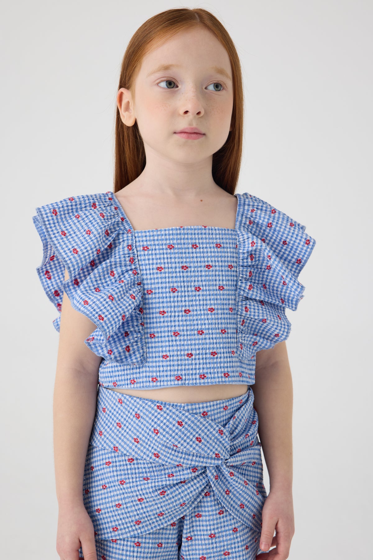 Girl Patterned Blouse