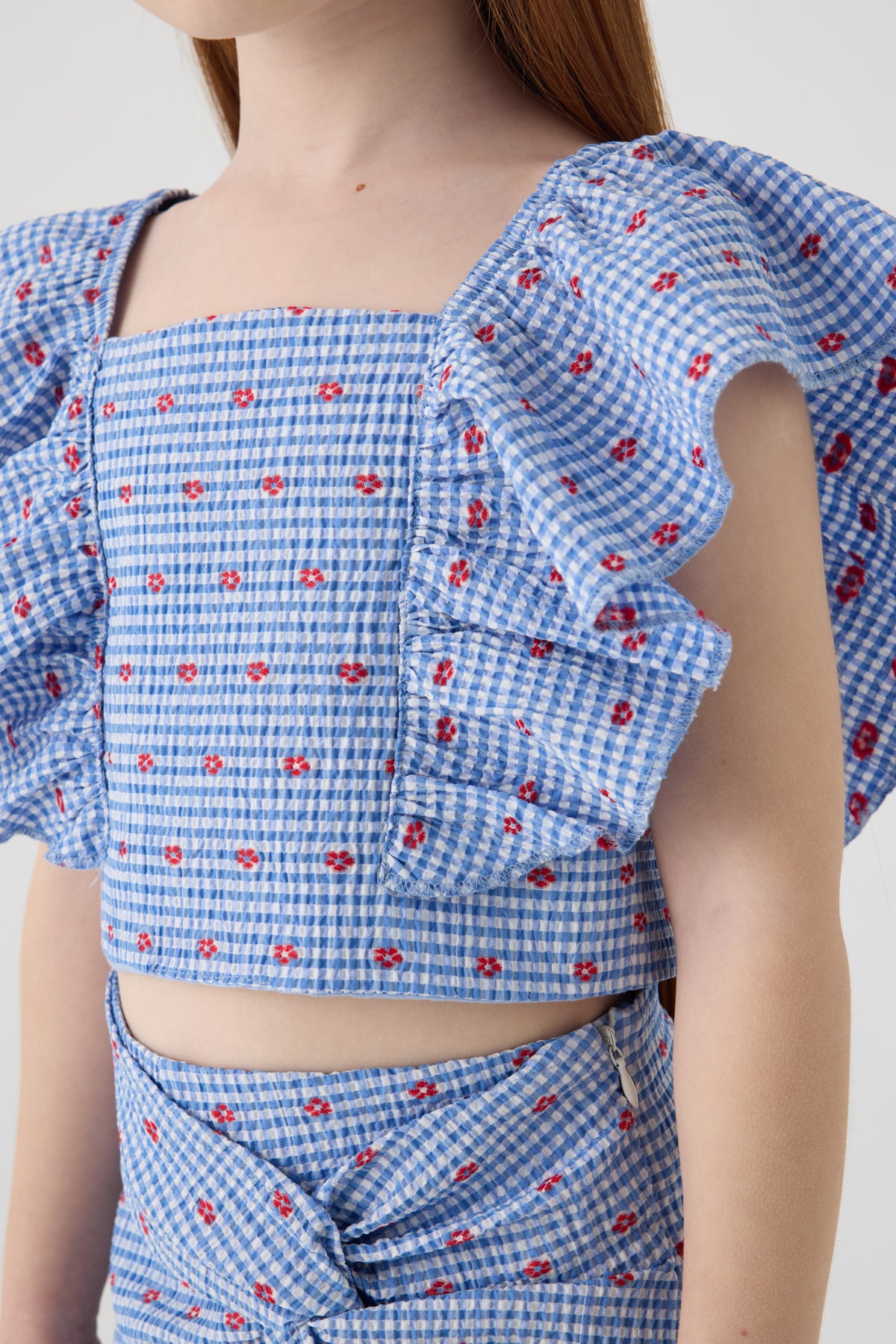 Girl Patterned Blouse