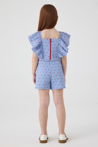 Girl Patterned Blouse