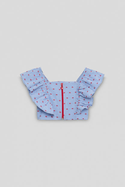 Girl Patterned Blouse