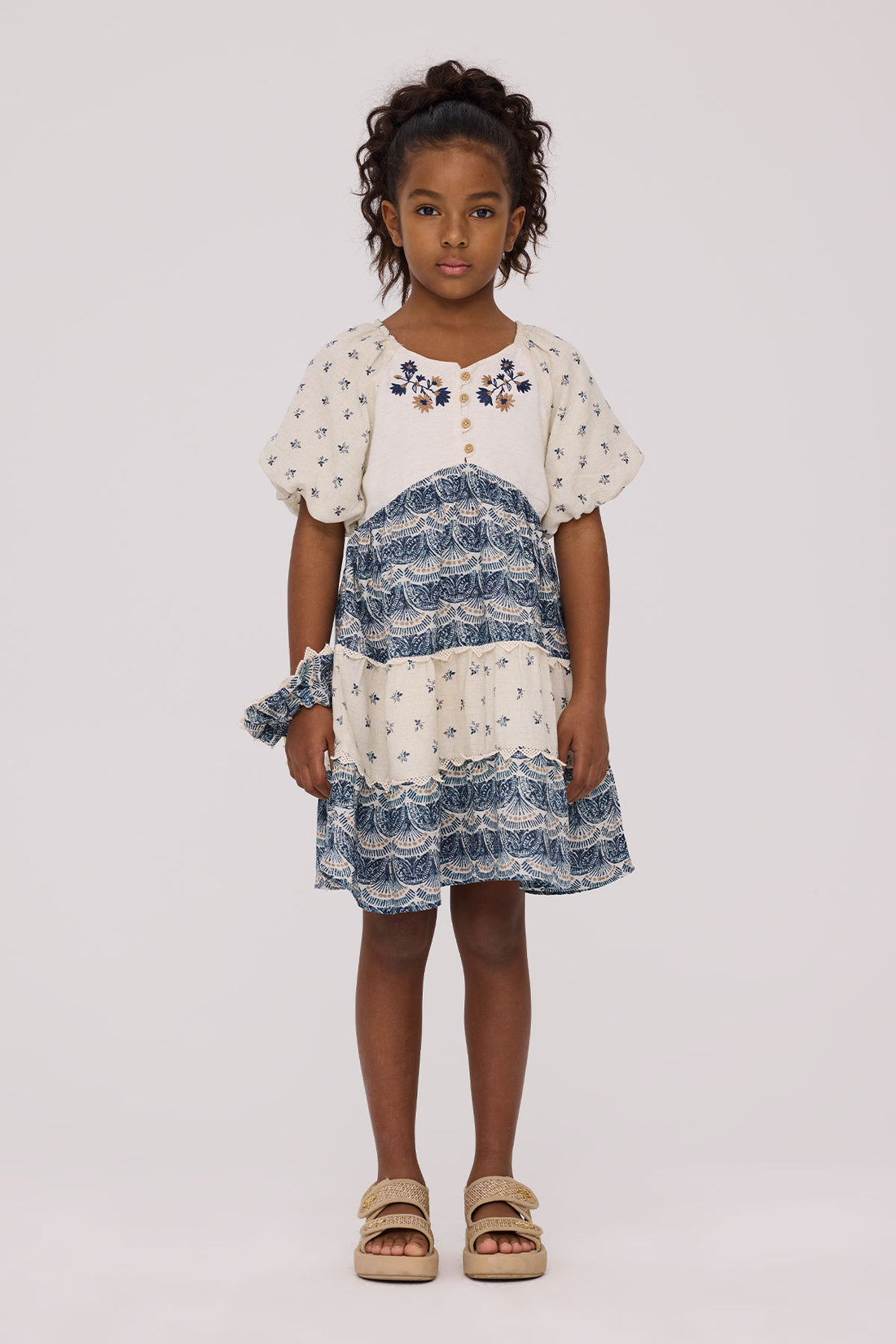 Girl Patterned Dress
