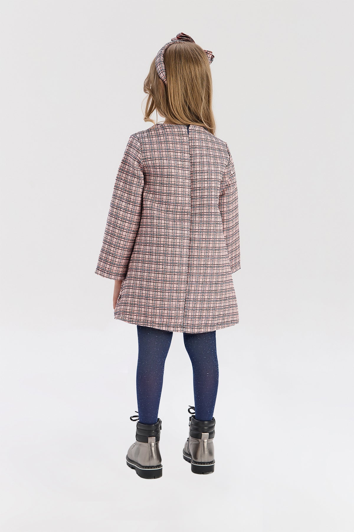 فستان منقوش للبنات