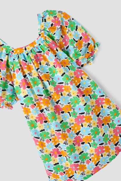 Girl Patterned Dress
