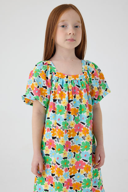 Girl Patterned Dress