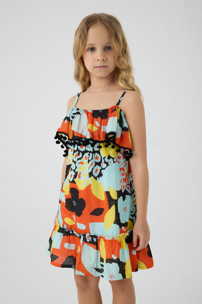 Girl Patterned Dress