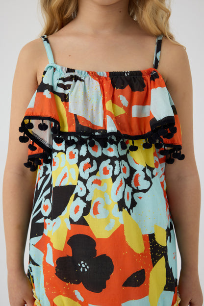 Girl Patterned Dress