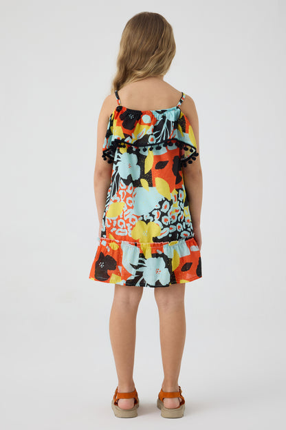 Girl Patterned Dress