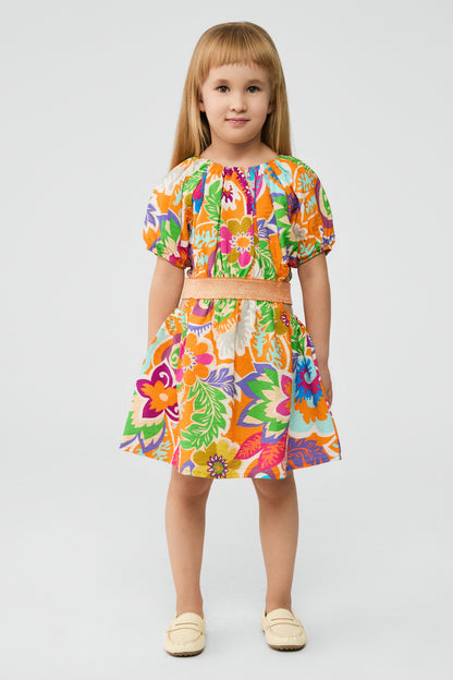 Girl Patterned Dress