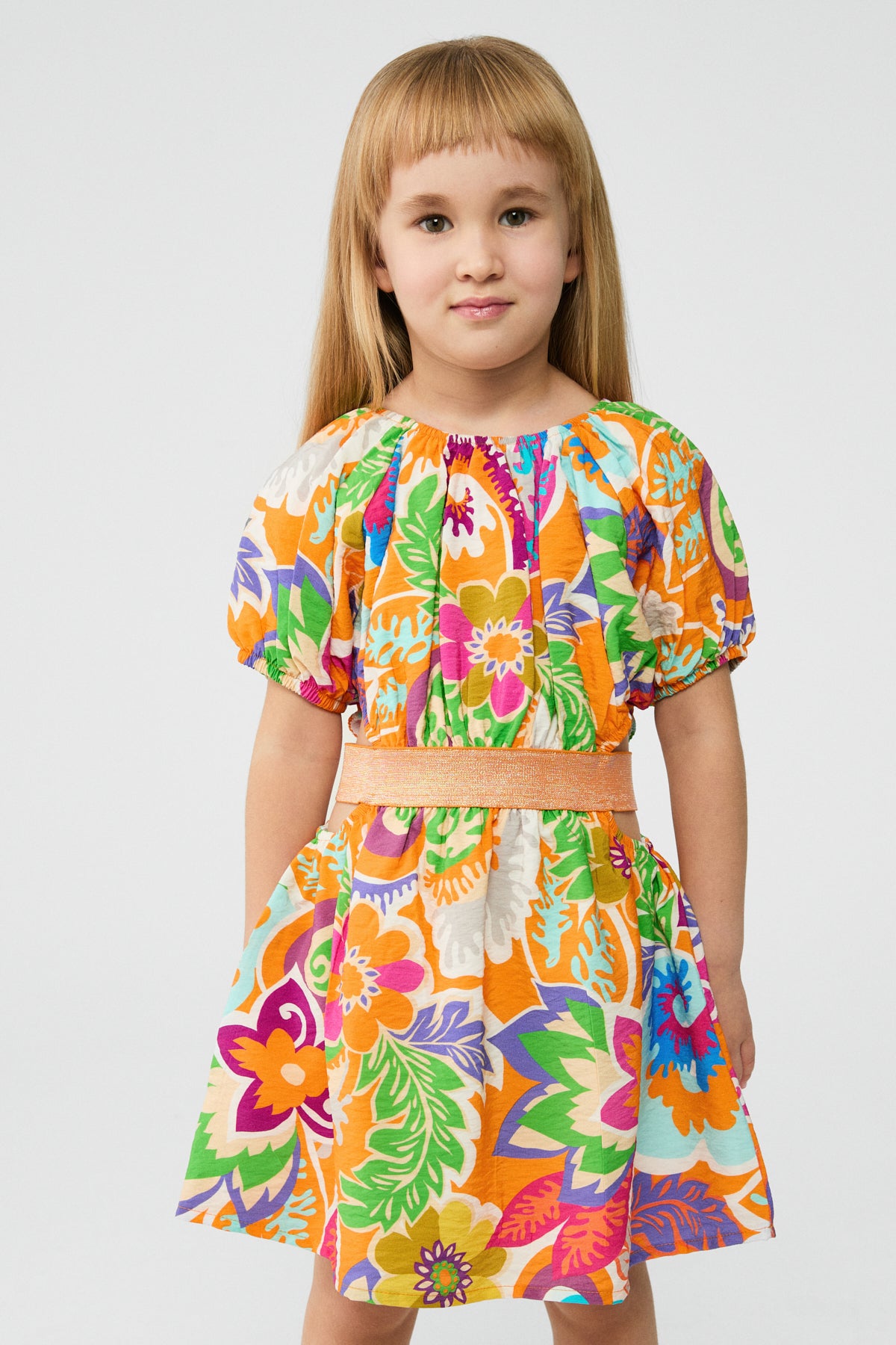 Girl Patterned Dress